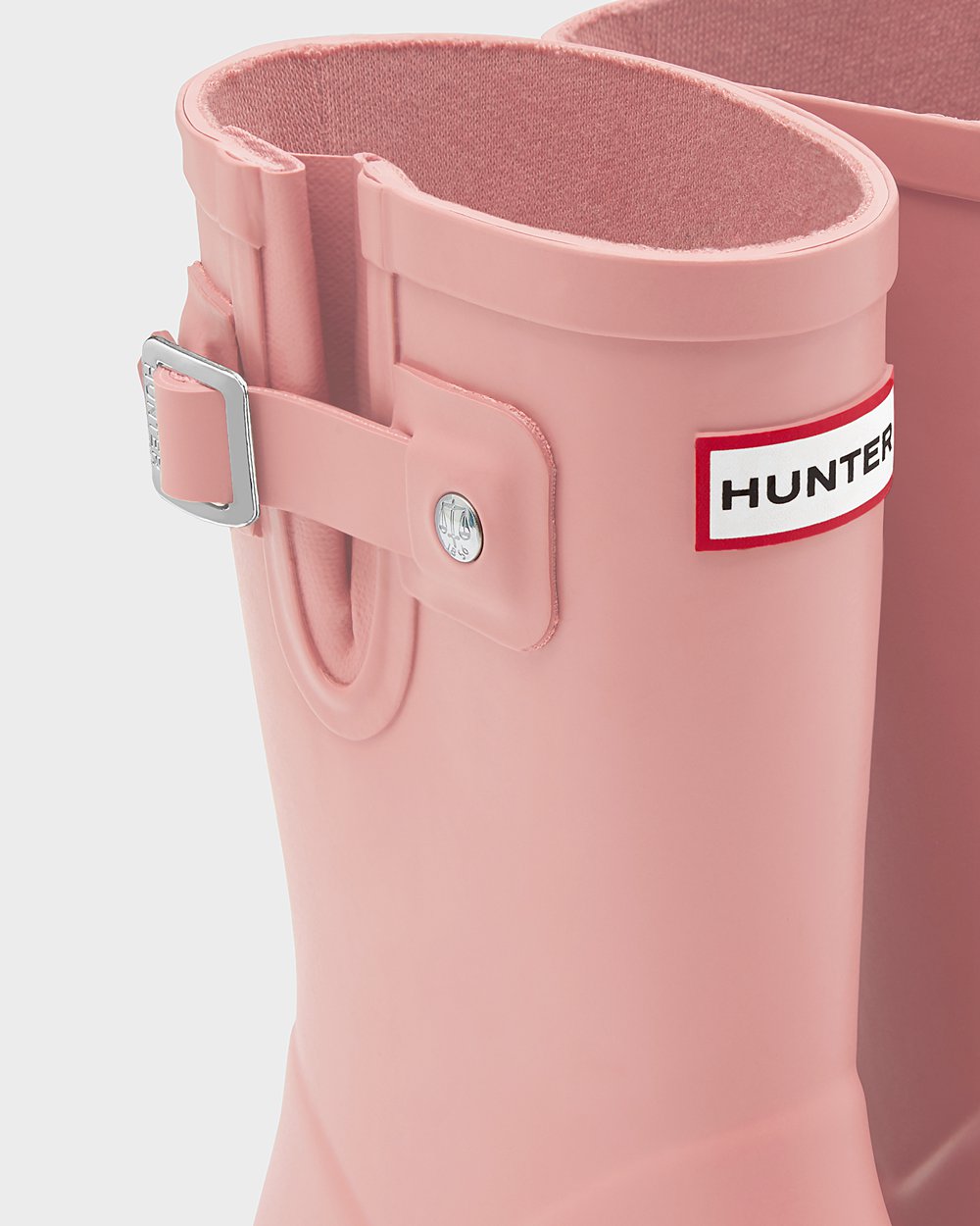 Hunter Original First Flat Sole Rain Boots - Buy Online Kids Pink - HOQREG309